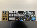 HGUC 1/144 No. 140 MSA-003 Nemo (Unicorn Version) E.F.F. Mass-Produced Mobile Suit