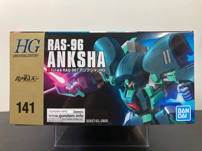 HGUC 1/144 No. 141 RAS-96 Anksha E.F.F. Mass-Produced Transformable Mobile Suit