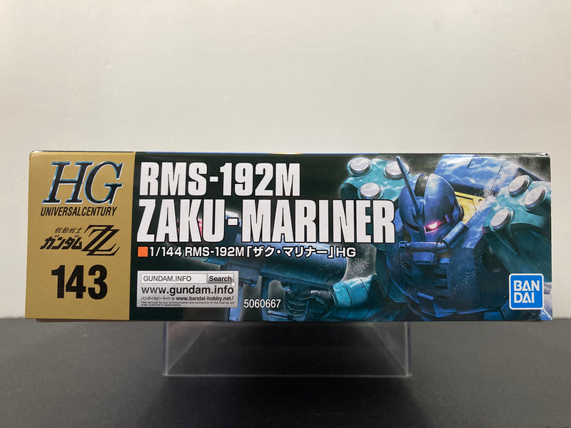 HGUC 1/144 No. 143 RMS-192M Zaku-Mariner Neo Zeon Amphibious Mobile Suit