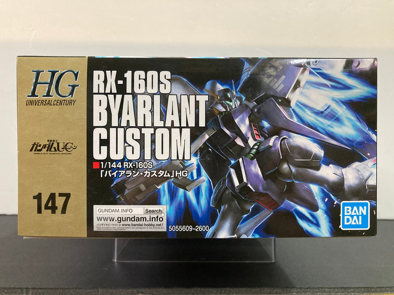 HGUC 1/144 No. 147 RX-160S Byarlant Custom E.F.F. Prototype Mobile Suit