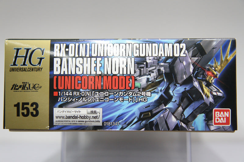 HGUC 1/144 No. 153 RX-0 [N] Unicorn Gundam 02 Banshee Norn (Unicorn Mode) Full Psycho-Frame Prototype Mobile Suit