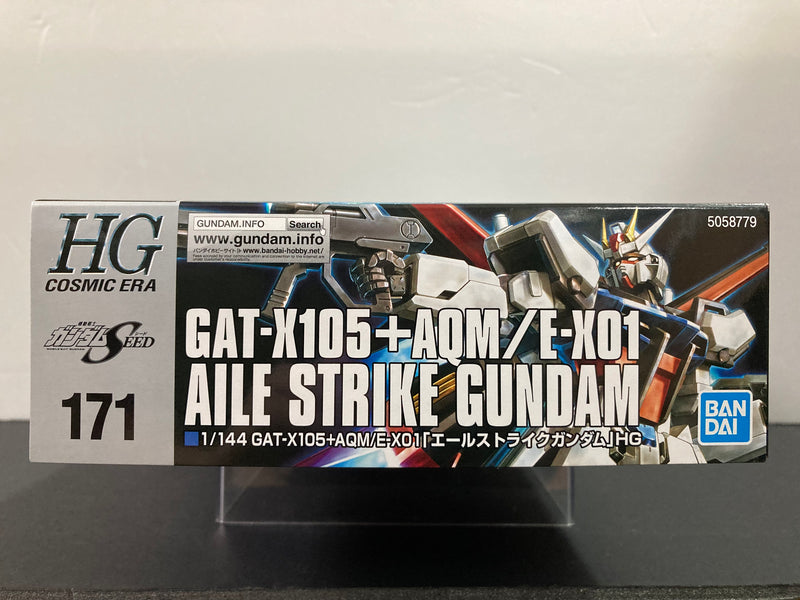 HGUC 1/144 No. 171 GAT-X105 + AQM/E-X01 Aile Strike Gundam O.M.N.I. Enforcer Mobile Suit