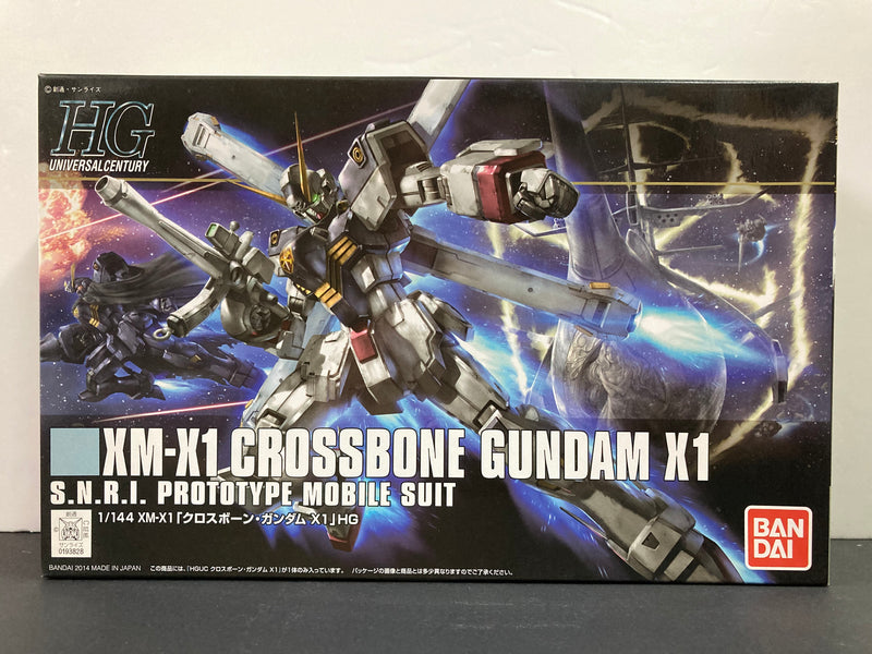HGUC 1/144 No. 187 XM-X1 Crossbone Gundam X1 S.N.R.I. Prototype Mobile Suit