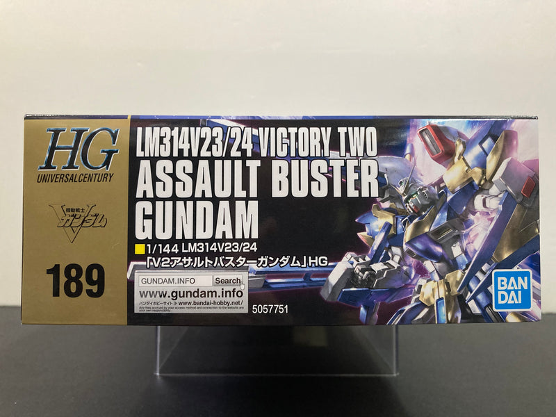 HGUC 1/144 No. 189 LM314V23/24 Victory Two Assault Buster Gundam League Militaire Multiple Mobile Suit