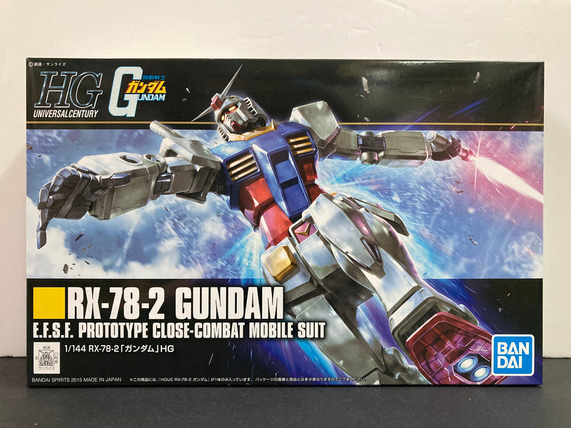 HGUC 1/144 No. 191 RX-78-2 Gundam E.F.S.F. Prototype Close-Combat Mobile Suit