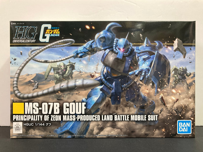 HGUC 1/144 No. 196 MS-07B Gouf Principality of Zeon Mass-Produced Land Battle Mobile Suit