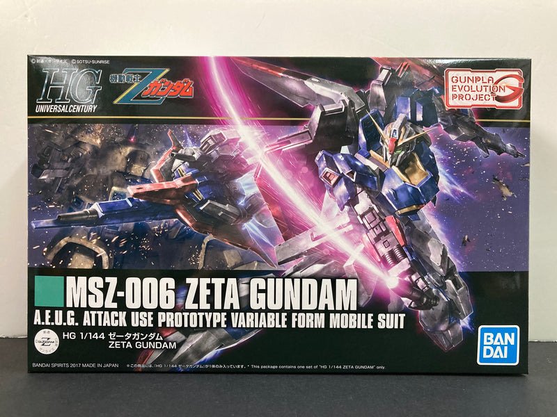 HGUC 1/144 No. 203 MSZ-006 Zeta Gundam A.E.U.G. Attack Use Prototype Variable Form Mobile Suit