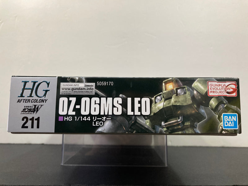 HGUC 1/144 No. 211 OZ-06MS Leo OZ Mass Produced Mobile Suit