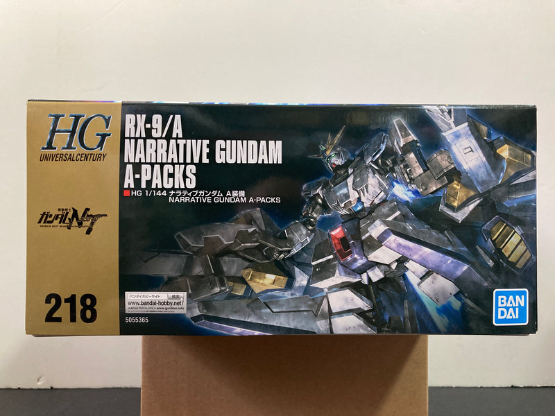 HGUC 1/144 No. 218 RX-9/A Narrative Gundam A-Packs Anaheim Electronics Multipurpose Test Mobile Suit