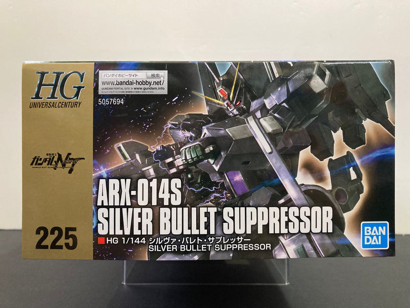HGUC 1/144 No. 225 ARX-014S Silver Bullet Suppressor Quasi Psycommu Mobile Suit Test Type
