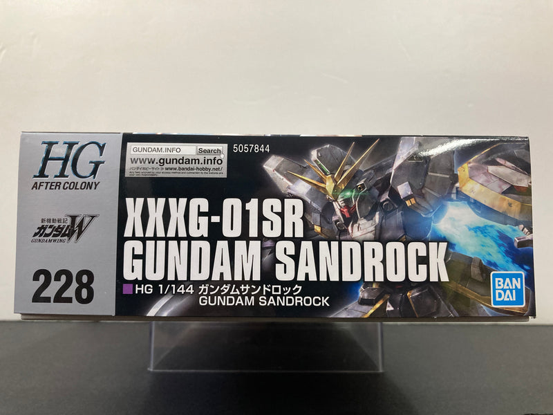 HGUC 1/144 No. 228 XXXG-01SR Gundam Sandrock Colonies Liberation Organization Mobile Suit
