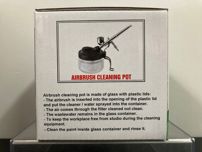 Airbrush Cleaning Pot HS-777A