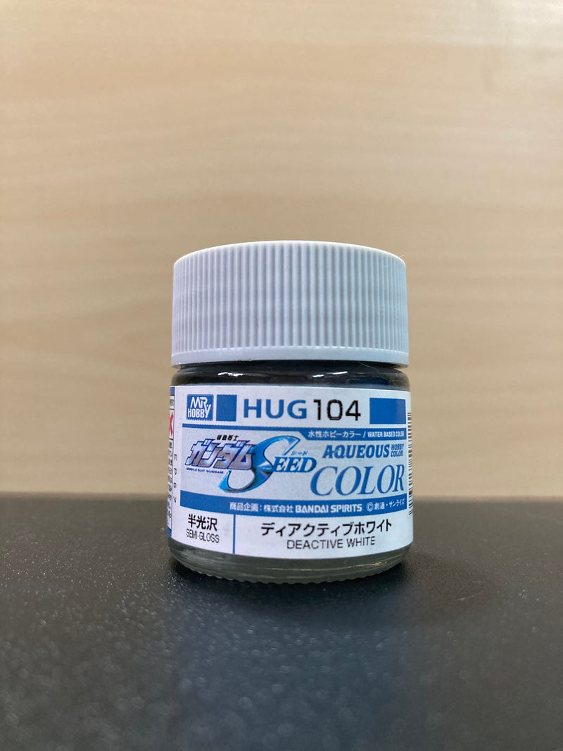 Aquesous Hobby Color: Gundam Seed Color 水性漆 ~ 高達專用色 [半光澤] (10 ml) HUG101 - HUG108