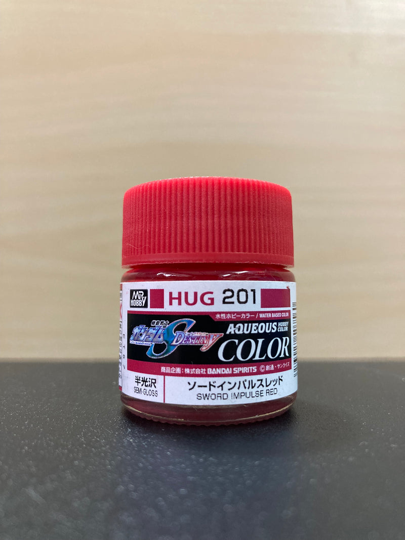 Aquesous Hobby Color: Gundam Seed Destiny Color 水性漆 ~ 高達專用色 [半光澤] (10 ml) HUG201 - HUG208
