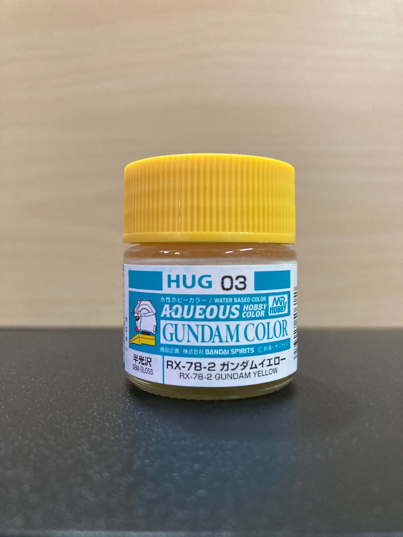 Aqueous Hobby Color: Gundam Color 水性漆 ~ 高達專用色 [半光澤] (10 ml) HUG01 - HUG09