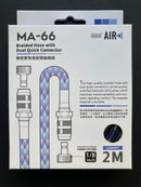 Braided Hose with Dual Quick Connector 精密雙快接頭編織線 MA-66