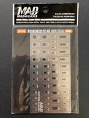 Photo-Etched Scribing Templates [Oval] - 基礎形狀刻線輔助型板 [橢圓形] MT08