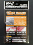 Photo-Etched Scribing Templates [Polygon 2] - 基礎形狀刻線輔助型板 [多邊形 2] MT10