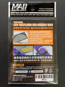 Photo-Etched Arc Templates for Guiding Tape - 半圓弧遮蓋膠帶切割型版 MT22