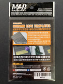 Photo-Etched Guiding Tape Templates [M] - 遮蓋膠帶切割型版 [中] MT23