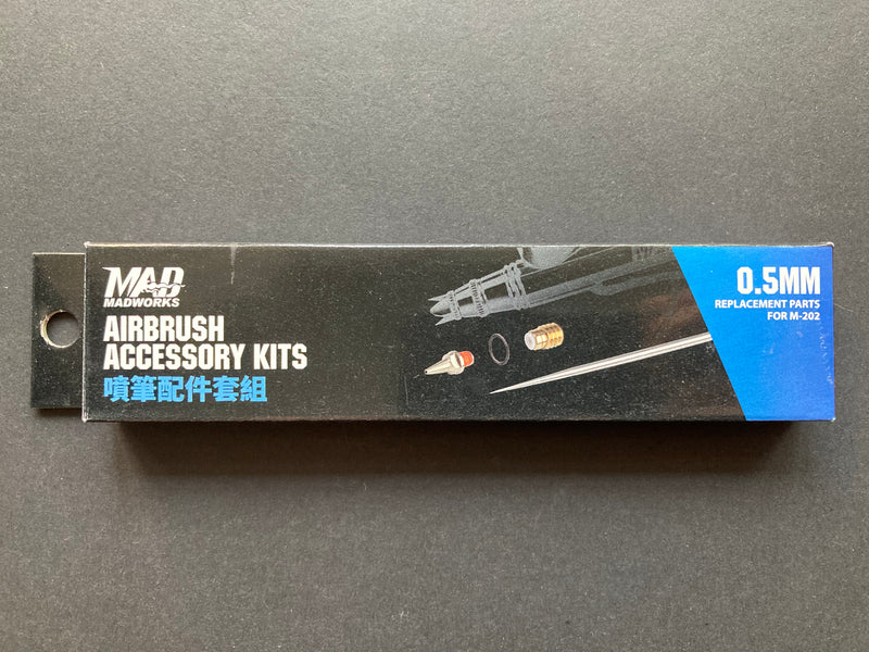 Airbrush Accessory Kit Replacement Parts for M-202 噴筆耗材組合包