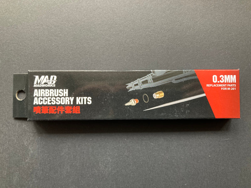 Airbrush Accessory Kit Replacement Parts for M-201 噴筆耗材組合包