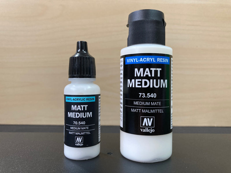 Matt Medium - 筆塗消光添加劑 17 & 60 ml