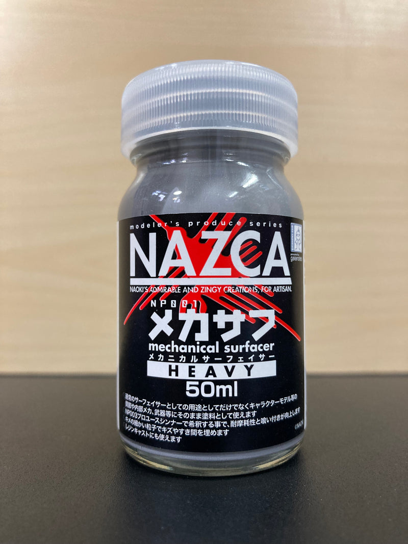 NAZCA Modeler's Surfacer Series - Mechanical Surfacer (50 ml)