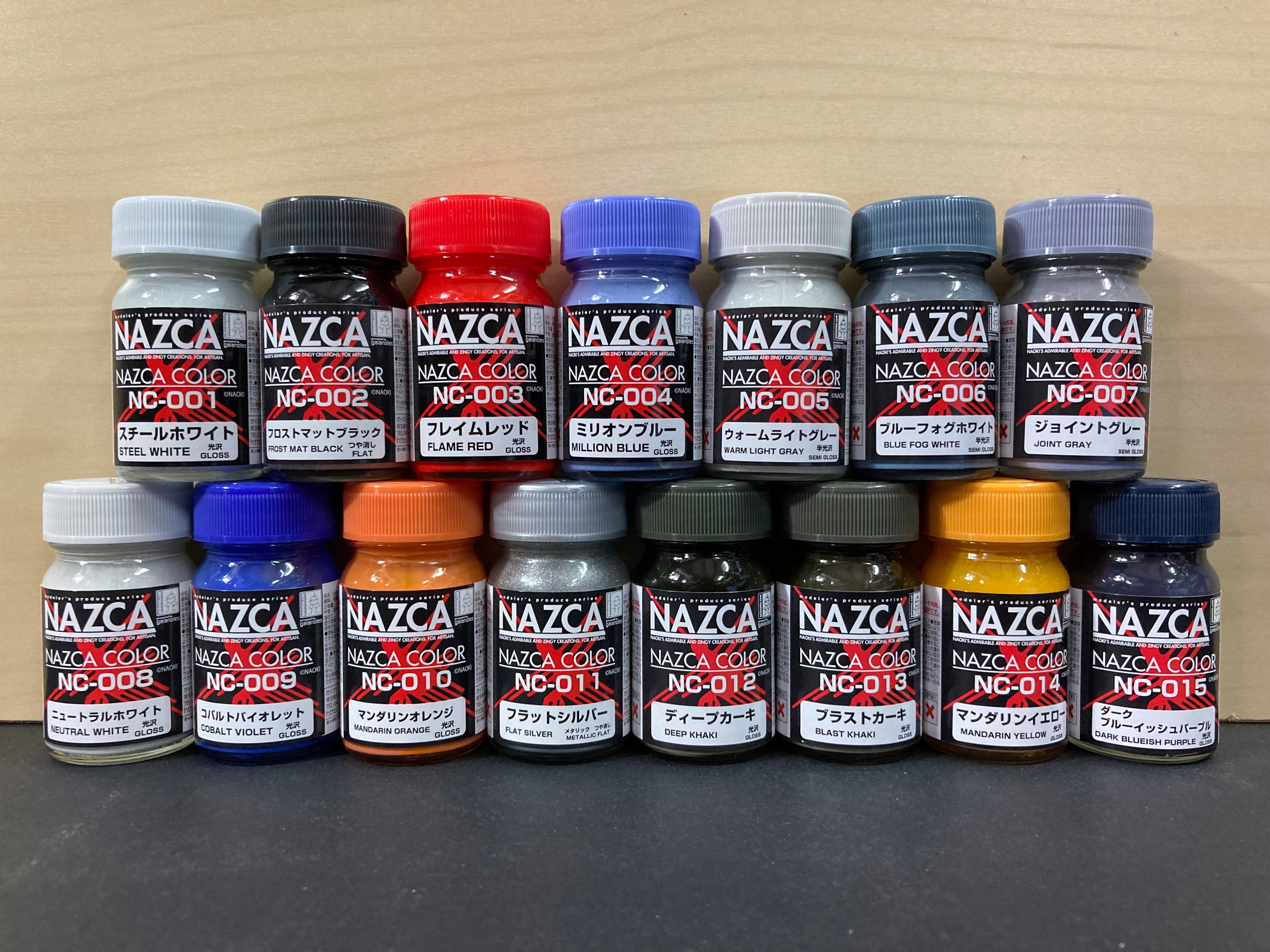 NAZCA Modeler's Color Series - Color (15 ml)