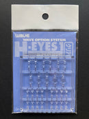 H-Eyes [1] Standard Size (Round) 機器人 人型專用透明眼睛膠片組 (圓) [1] OP-251 ~ OP-714