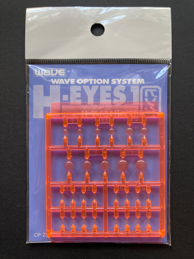 H-Eyes [1] Standard Size (Round) 機器人 人型專用透明眼睛膠片組 (圓) [1] OP-251 ~ OP-714