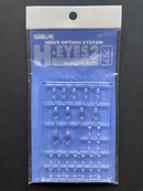 H-Eyes [2] Large Size (Round) 機器人 人型專用透明眼睛膠片組 (圓) [2] OP-254 ~ OP-717
