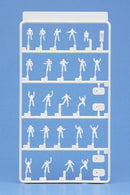 1/144 Scale Mobile Staff 地勤及飛行員人形模型 OP-435