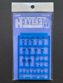 H-Eyes [2] Large Size (Round) 機器人 人型專用透明眼睛膠片組 (圓) [2] OP-254 ~ OP-717