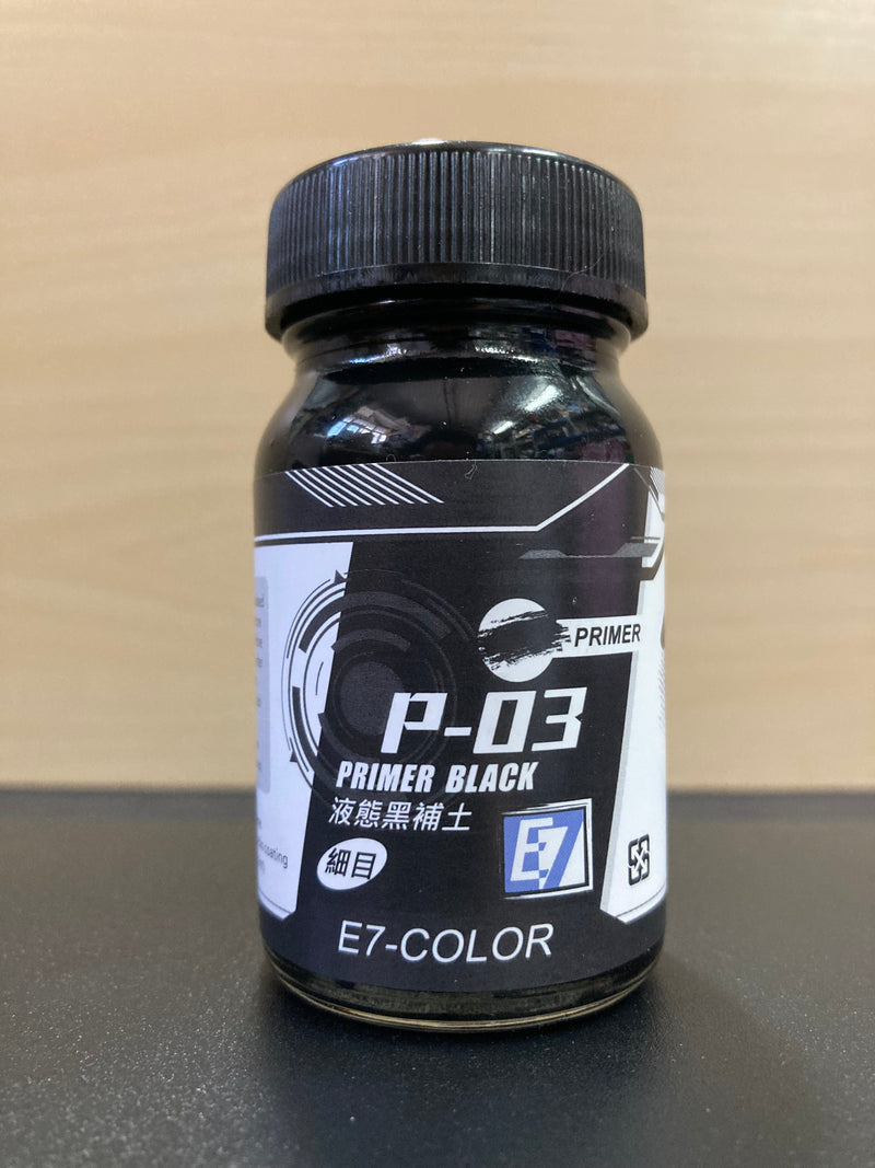 P Series - Primer Surfacer 液態補土系列 [細目] (50 ml)