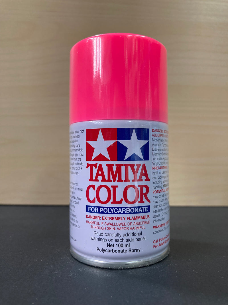 PS Colour Spray for Polycarbonate PS-1 ~ PS-41 聚碳酸酯透明車殼專用色 - 噴罐 (100 ml)