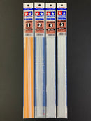 Plastic Beams - Round 1 mm, 2 mm, 3 mm & 5 mm 塑膠圓棒 (實心 - 白色)