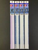 Plastic Beams - Square 1 mm, 2 mm, 3 mm & 5 mm 塑膠角棒 (實心 - 白色)