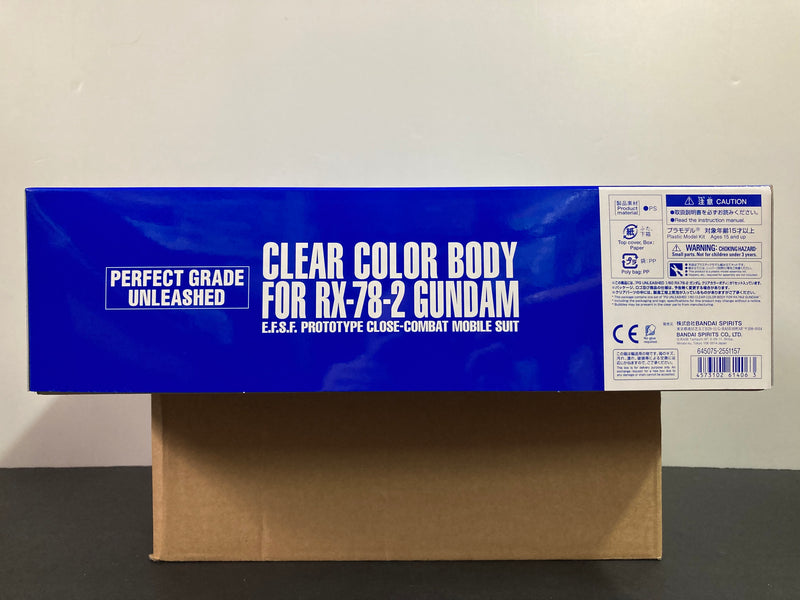 PG 1/60 Clear Color Body Parts for PG Unleashed RX-78-2 Gundam