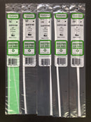 35 cm Opaque White Polystyrene Quarter Round Strips 聚苯乙烯四分圓條