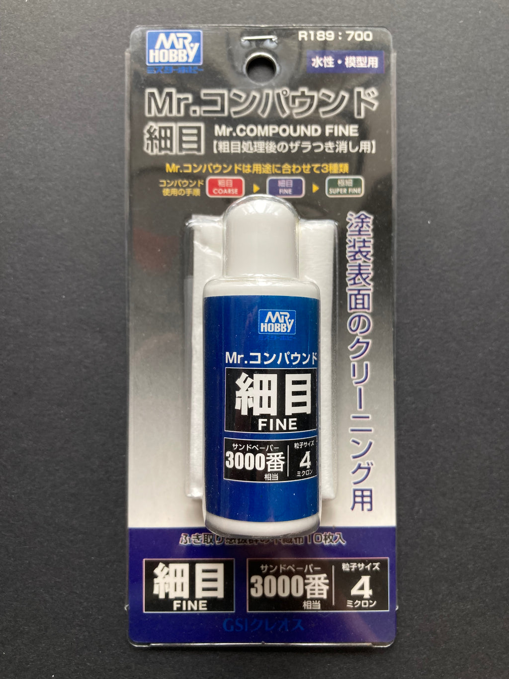 Mr Compound R189 Mr. Compound & Mr. Clear Coating UV 硏磨劑 鍍膜 (25 ml)
