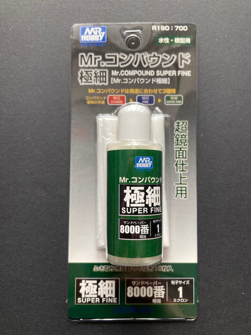Mr Compound R189 Mr. Compound & Mr. Clear Coating UV 硏磨劑 鍍膜 (25 ml)
