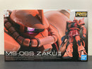 RG 1/144 No. 02 MS-06S Zaku II Principality of Zeon Char Aznable's Custom Mobile Suit