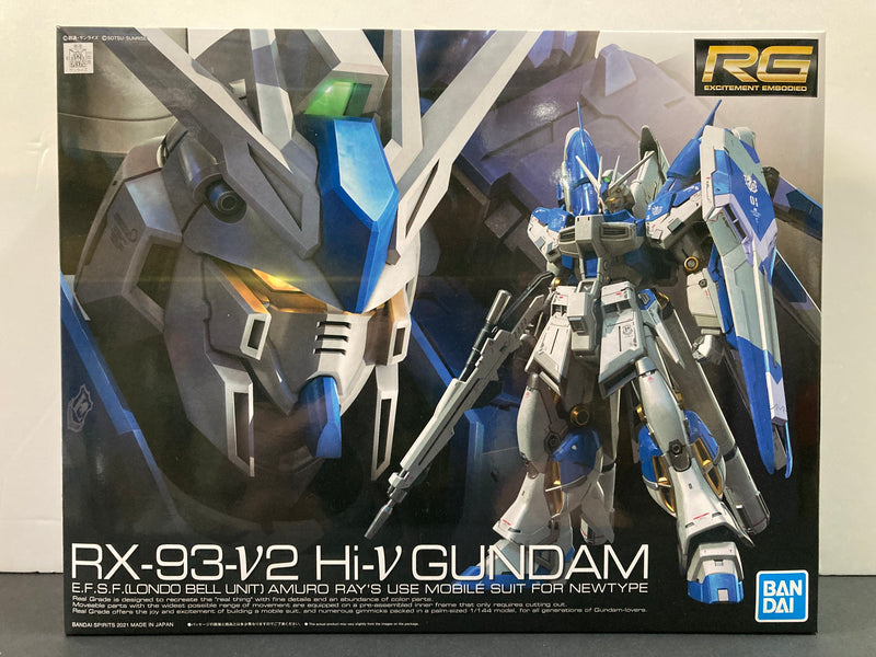 RG 1/144 No. 36 RX-93-V2 Hi-V Gundam E.F.S.F. [Londo Bell Unit] Amuro Ray's Use Mobile Suit for Newtype