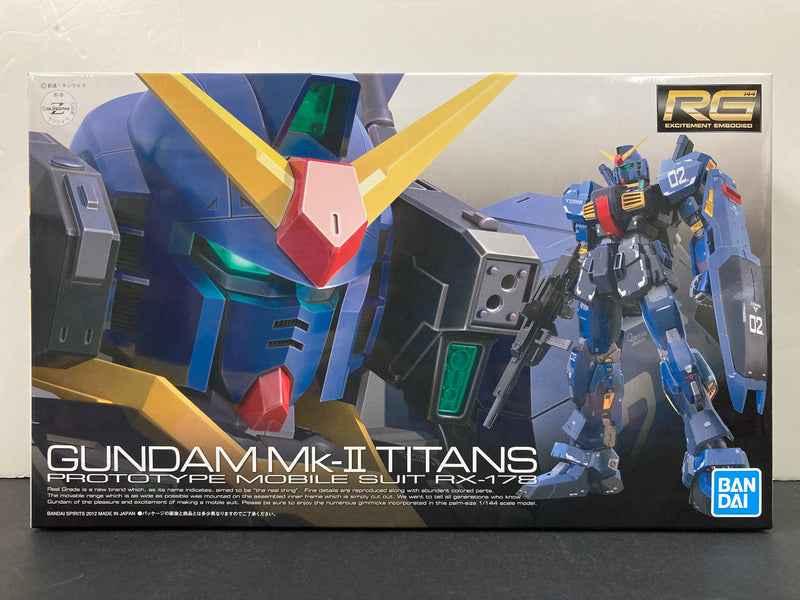 RG 1/144 No. 07 Gundam Mk-II Titans Prototype Mobile Suit RX-178