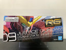 RG 1/144 No. 09 Justice Gundam Z.A.F.T. Mobile Suit ZGMF-X09A