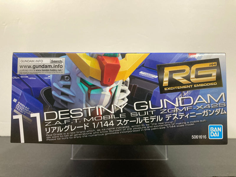 RG 1/144 No. 11 Destiny Gundam Z.A.F.T. Mobile Suit ZGMF-X42S