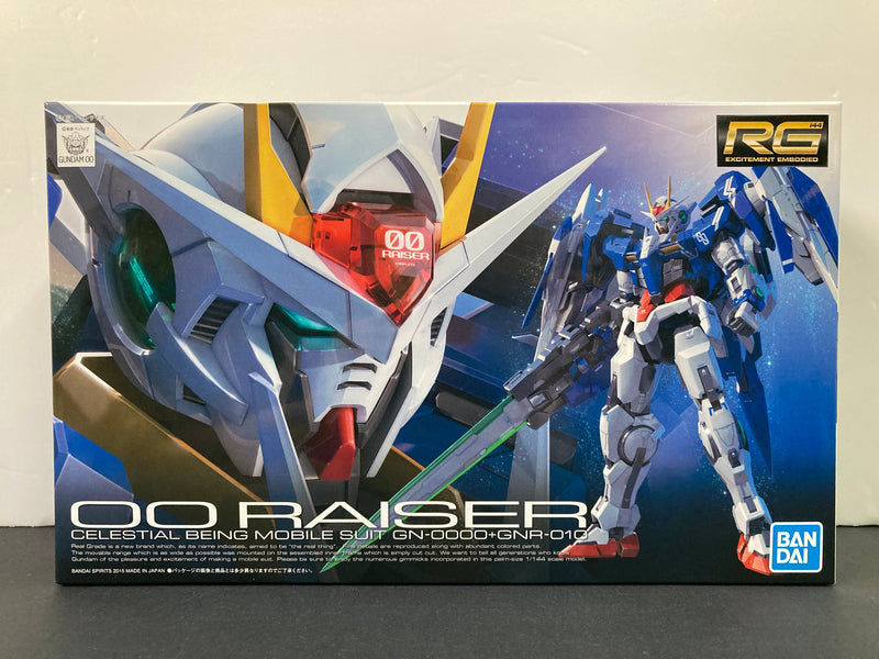 RG 1/144 No. 18 00 Raiser Celestial Being Mobile Suit GN-0000 + GNR-010