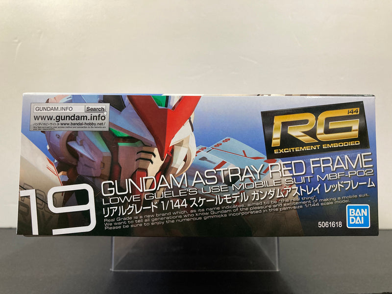 RG 1/144 No. 19 Gundam Astray Red Frame Lowe Guele's Use Mobile Suit MBF-P02