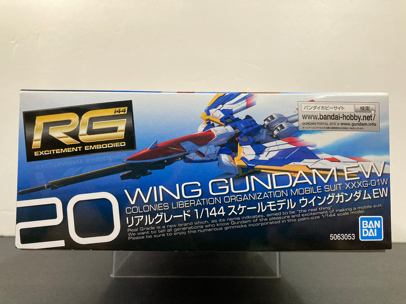 RG 1/144 No. 20 Wing Gundam EW Colonies Liberation Organization Mobile Suit XXXG-01W